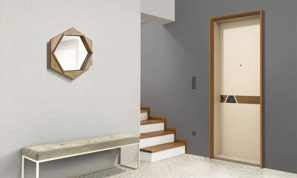 Knob çelik kapı modeli