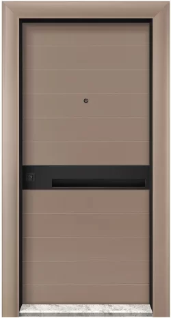 Alüminyum Yüzey Çelik Kapı Modeli -4